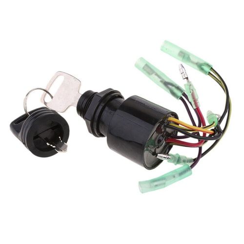 Efficient 3 position ignition key switch designed for mercury outboards