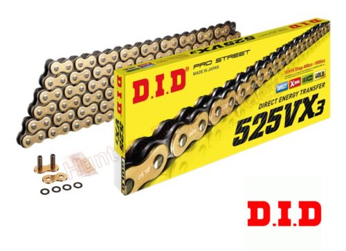 Did gold x-ring heavy duty drive chain for yamaha tracer 7 (525 vx3gb x 116)