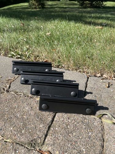 Open box thule rack systems artificial rain gutter #542 set of 4