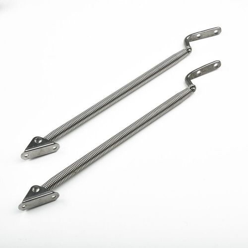 2pcs marine stainless steel boat hatch support spring adjuster 8-1/4 electrolys