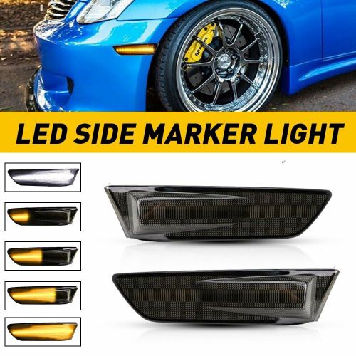 For 03-07 Infiniti G35 Sequential Switchback LED Side Marker Signal Light B, US $7.99, image 9