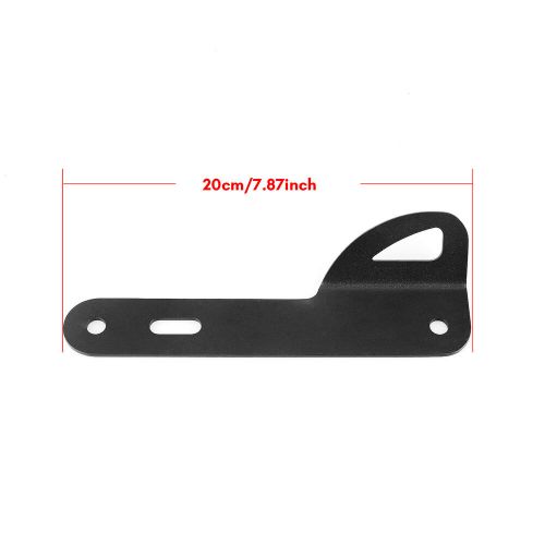 Front tie-down brackets for harley electra glide black aluminum wo