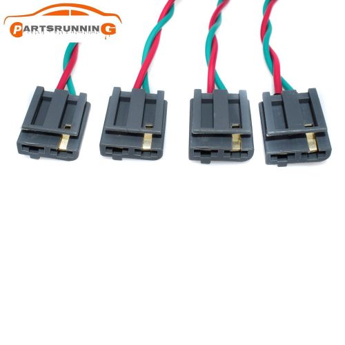 4pcs distributor wire harness pigtail for gm hei 12v power &amp; tach connector plug