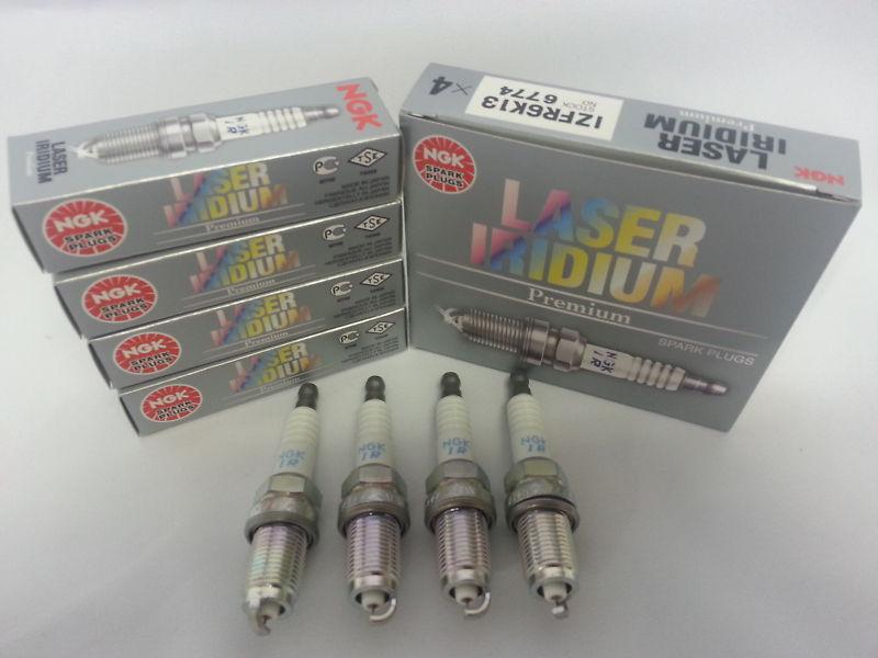 Vw vr6 2.8l v6 ngk pzfr5d11 spark plug laser platinum power set of 4  (7968) 