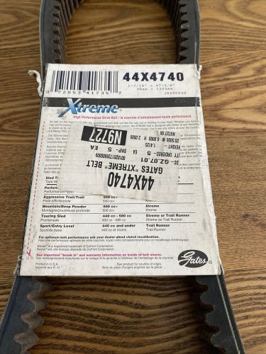 Gates xtreme 44x4740 drive belt, 1.43&#034; x 47.5&#034;:  1999-2003 polaris (nos)