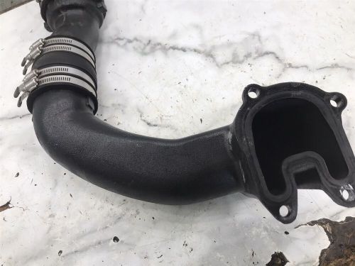 06 mercury marine mercruiser 3.0 l 3 cylinder exhaust pipe 42420