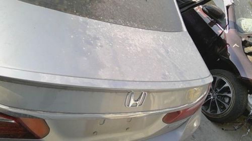 16 17 honda accord trunk/decklid/hatch/tailgate silver si