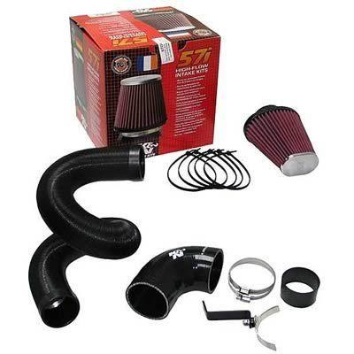 K&n 57-0677 air intake black tube red filter renault twingo 1.2l kit