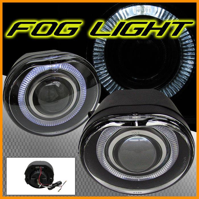 02 03 04 jeep liberty halo projector lens fog lights