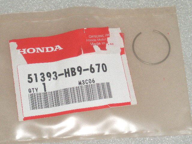 1987-1990 honda trx250r trx250x fl400 pilot atv front arm stopper ring oem nos