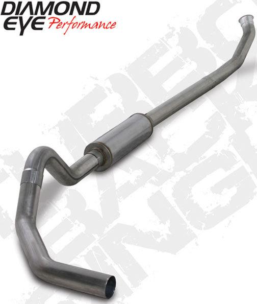 Diamond eye exhaust- 03-04 dodge 4" stainless-turbo back single