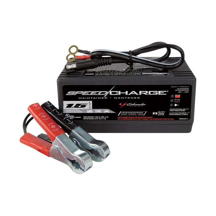 Schumacher battery charger/maintainer- 1.5 amp sem-1562a