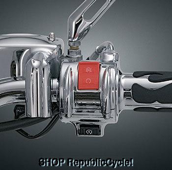 Honda fury kuryakyn chrome switch covers *new*