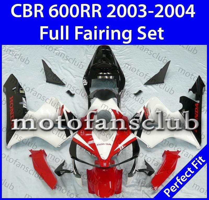 Fit honda cbr600rr 03 04 cbr 600 rr 2003 2004 fairing kit bodywork #63 b