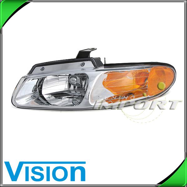 Driver side left headlight lamp assembly replacement 2000 chrysler town country