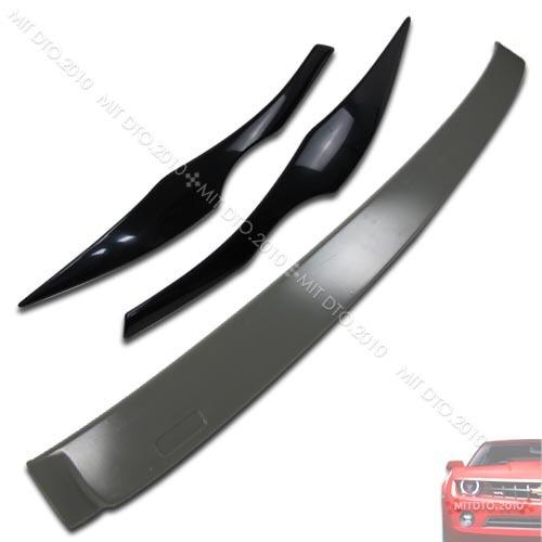 Bmw e90 3-series a type roof spoiler & e90 eyelids eyebrows 2005-2011 §