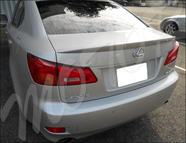 Oe style trunk spoiler wing lip for lexus is250 is350 2006-2012 painted only