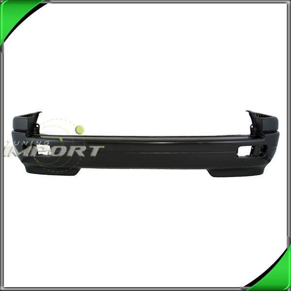 89-95 mazda mpv rear bumper cover raw plastic matte black surface non-primed