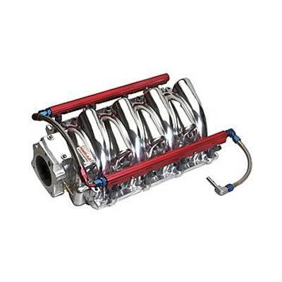 Professional products 10611 fuel rail aluminum red anodized chevy 5.7l kit