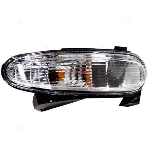 New passengers front park signal marker light lamp assembly dot 05-09 buick