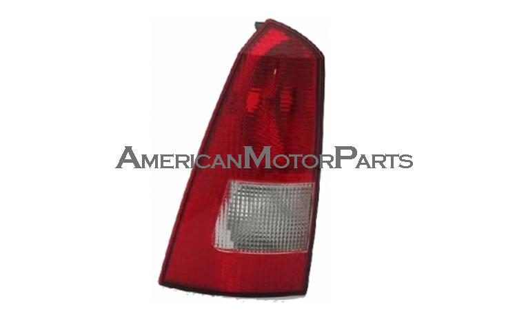 Driver replacement black housing tail light 03-06 ford focus 5dr 2s4z13405ca