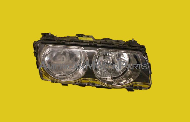 Right passenger side replacement headlight halogen type 99-01 bmw e38 7-series