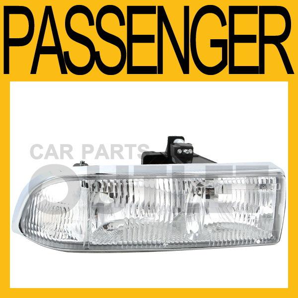 98-05 chevy s10 blazer right head light lamp assembly replacement passenger side