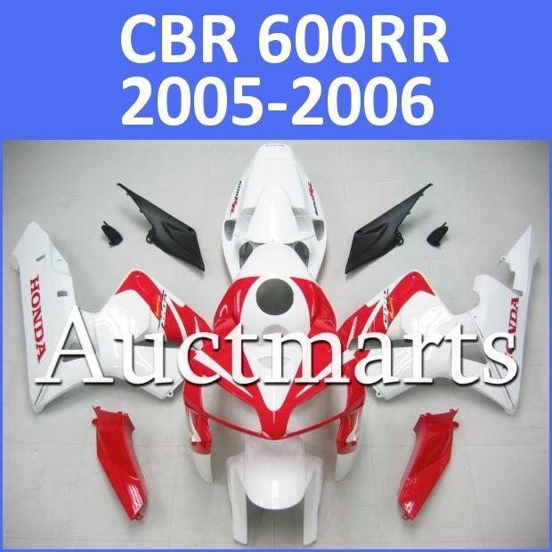 Fit honda 05 06 cbr600rr cbr 600 rr 2005 2006 fairing kit abs plastics b17 d10