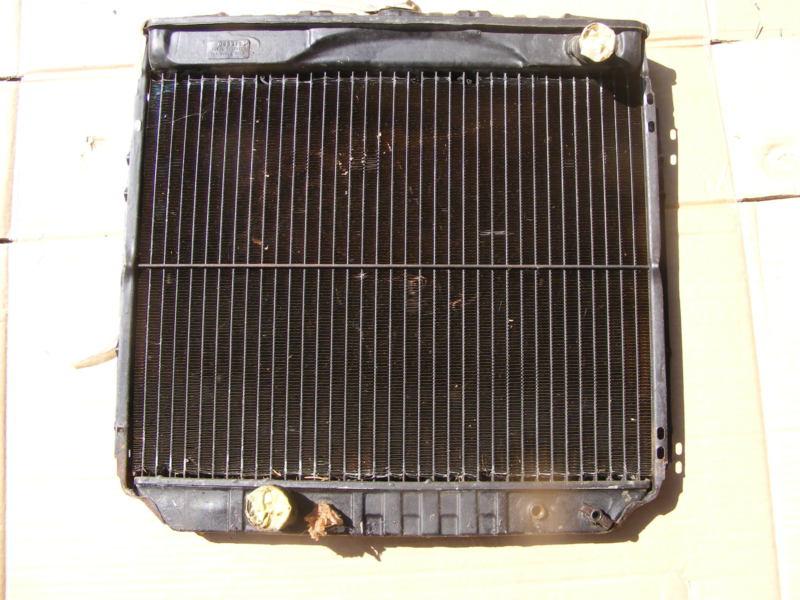1965 1966 ford mustang radiator 6cyl automatic good used oem 