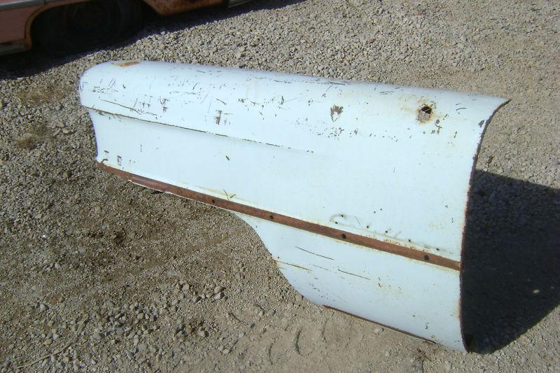 1954 54 cadillac left front fender solid 