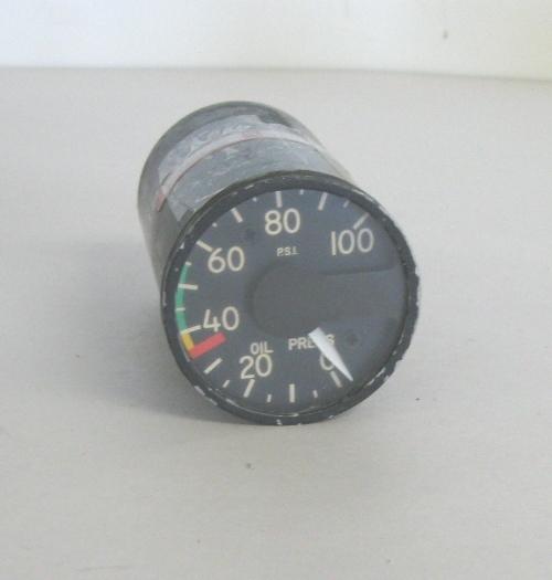 Edison aircraft oil pressure indicator p/n 396-100s1-d1