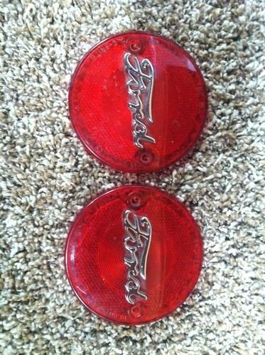 Ford f1 tail light lens 1948-54 pair