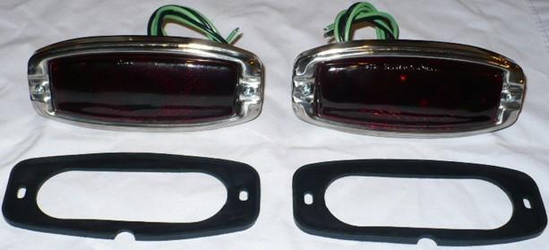 41-42-46-47-48-1941-1942-1946-1947-1948 chevy chevrolet complete tail lights pr.