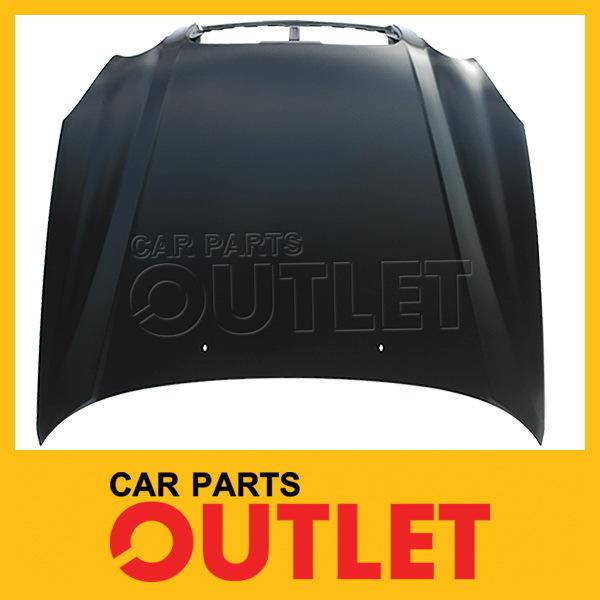 Hood assembly for 2002-2004 2005 hyundai sonata gls lx primed black steel panel