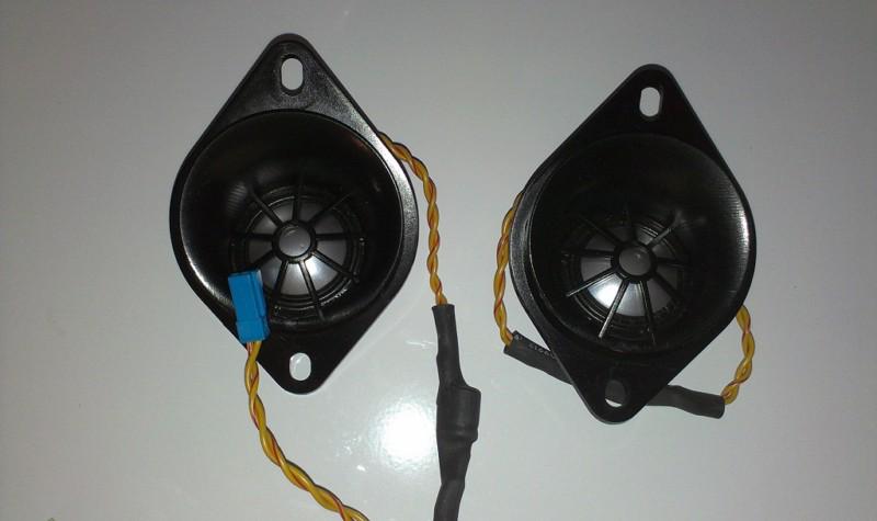 Bmw logic7 tweeters rear half pair 2 each e60 e61 e82 e90 rr1 rr2 rr3