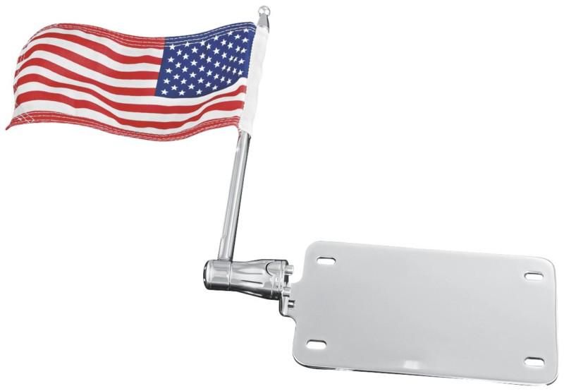 Kuryakyn license plate mounted flag  4261