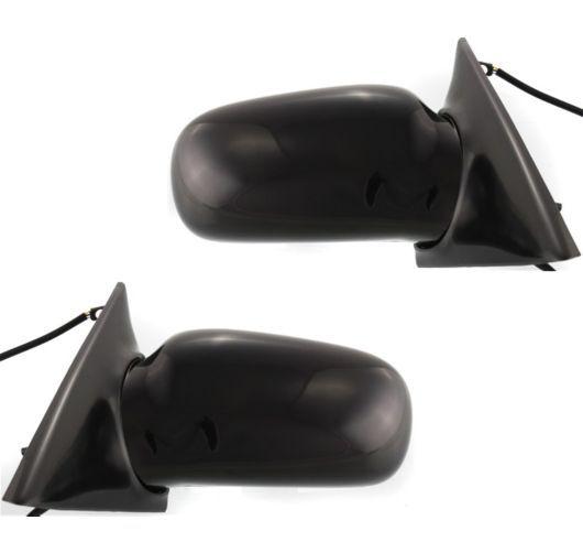 Malibu cutlass black folding power mirrors pair set left lh & right rh side