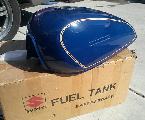 Bobber cafe gas tank 