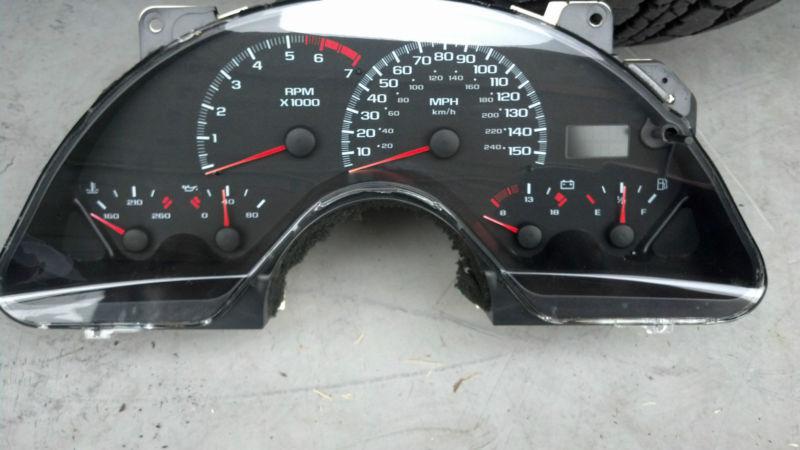 1998 chevrolet camaro z28 ss gauge cluster instrument cluster