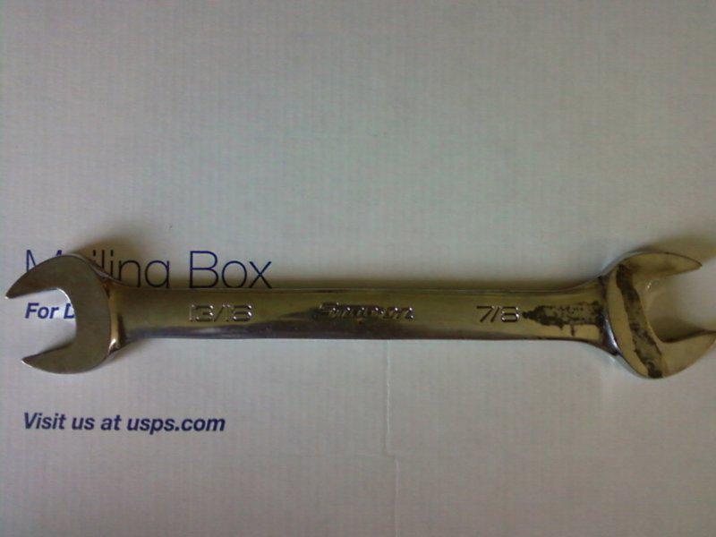 Snap on 13/16-7/8 dual open wrench vo2628b 