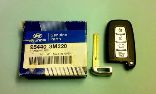 New oem hyundai genesis 09 10 11 12 smart proximity key remote 954403m220 uncut