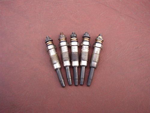 Mercedes benz diesel fast glow plugs set used  nice 