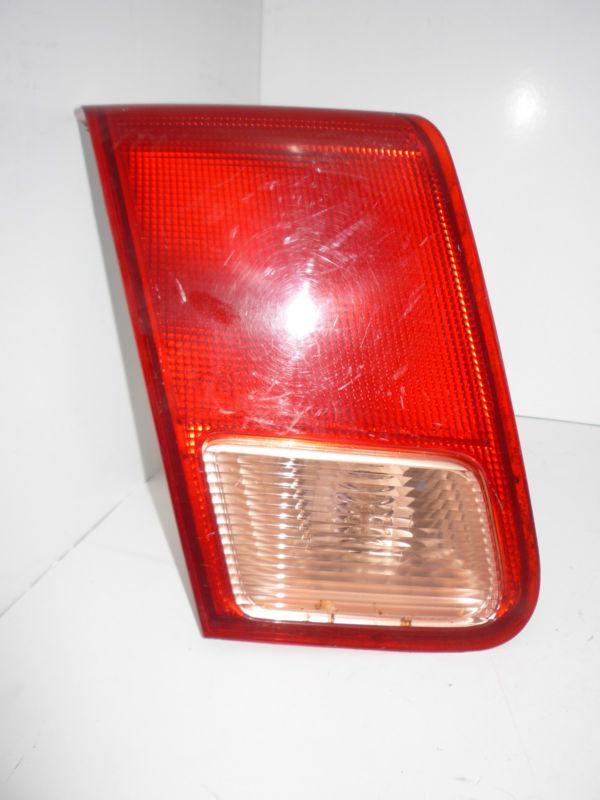 01 02 honda civic rear driver left tail light cover oem original