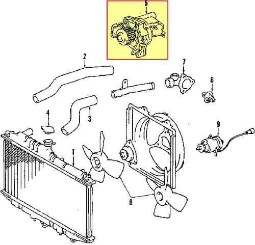 Toyota 1610029146 genuine oem factory original water pump