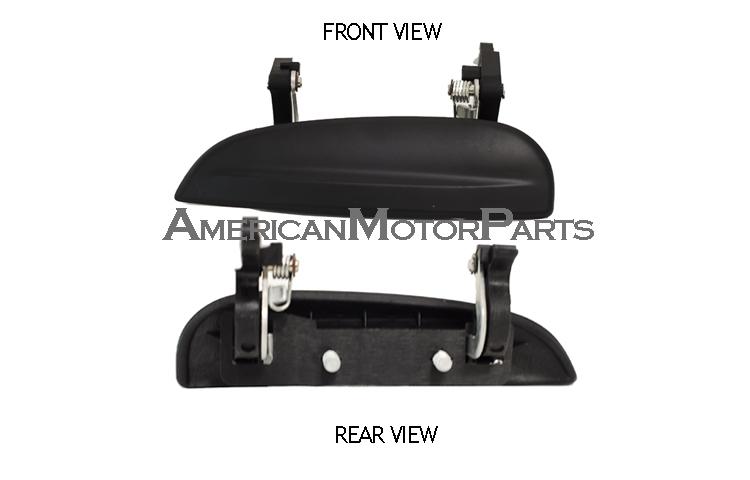 Depo left side replacement outside front smooth door handle 03-05 kia rio 4dr