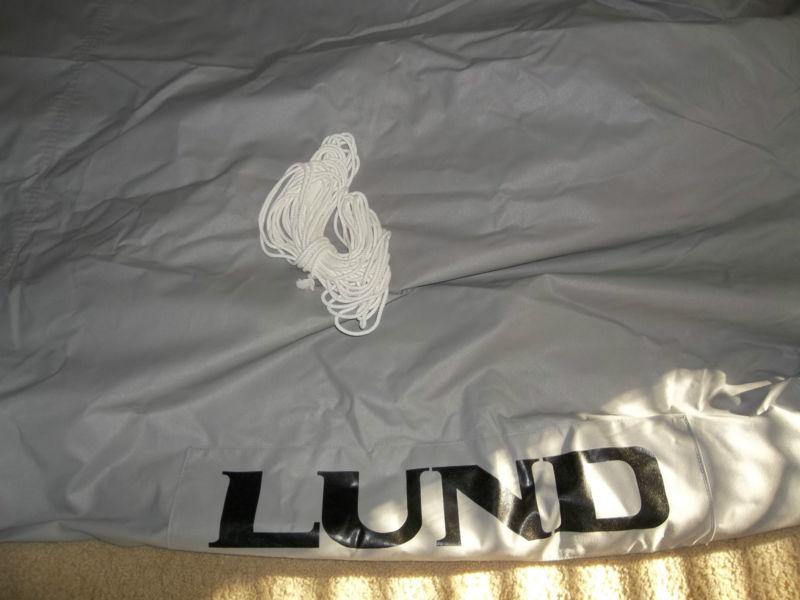 Lund 1700 pro guide boat cover  gray new in box