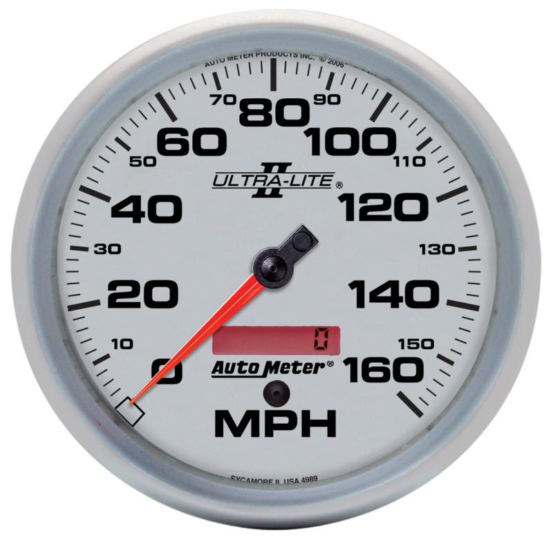 Auto meter 4989 ultra-lite ii; programmable speedometer