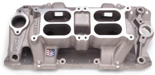 Edelbrock 7525 rpm air gap dual-quad; intake manifold