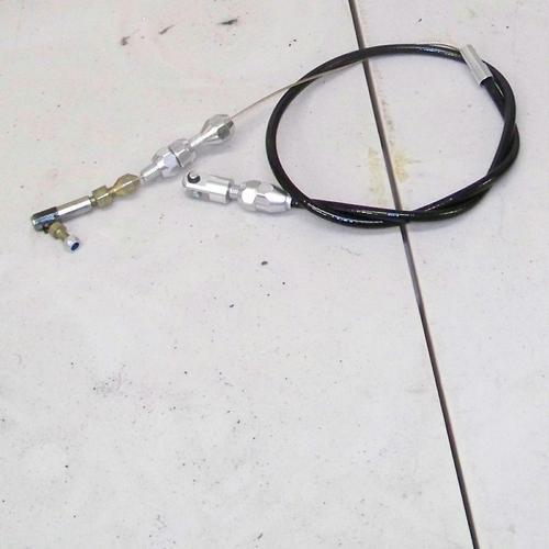 No reserve black throttle cable - hot street rat rod hotrod streetrod steampunk