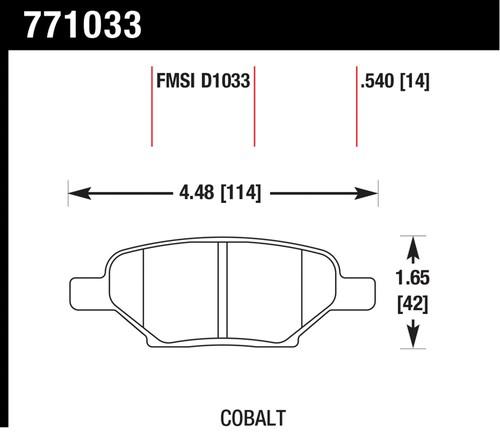 Hawk performance 771033 premium oes; disc brake pads